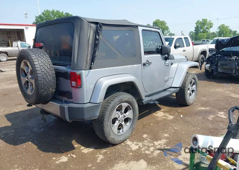 2016 Jeep Wrangler Sahara from USA, damaged, VIN 1C4AJWBG7GL152266